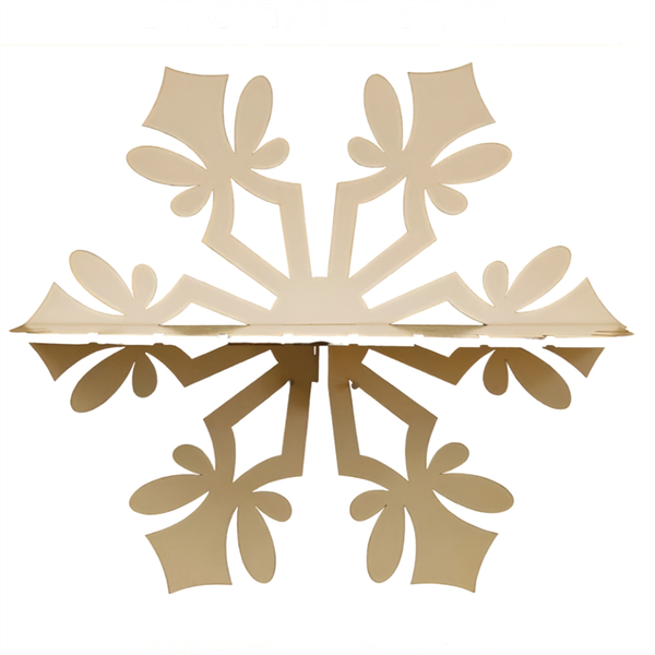 Bohemian Snowflake Shape Storage Home Wall Storage Rack B