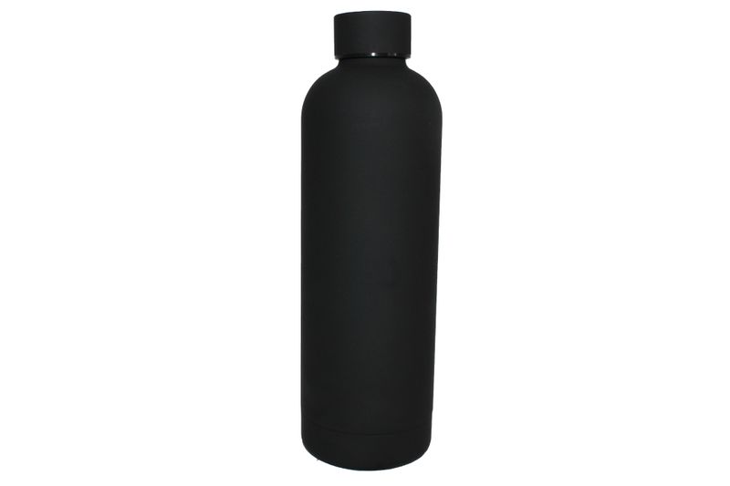 1000ml Velvet Touch Stainless Steel Vacuum Bottle with Matte Rubber Coating