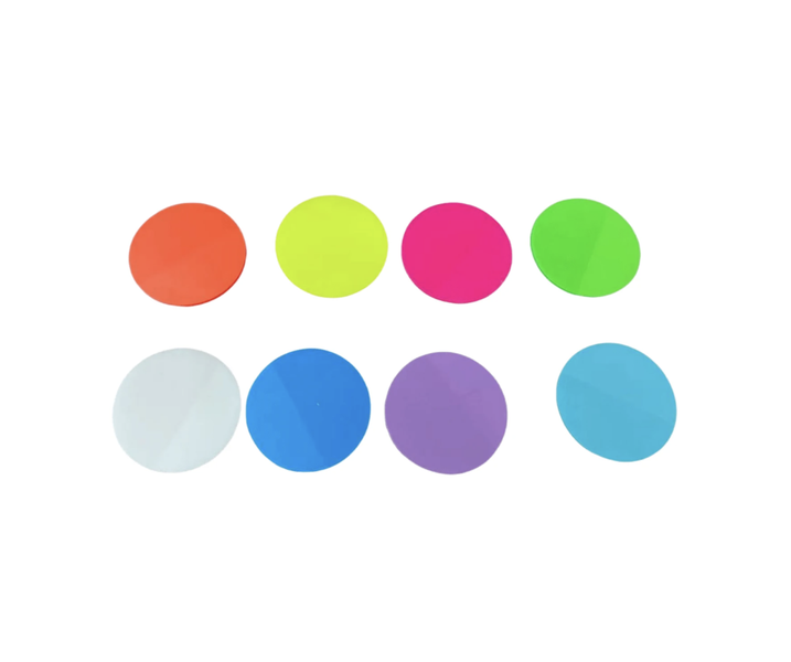 160pcs Round Waterproof Transparent Stickers