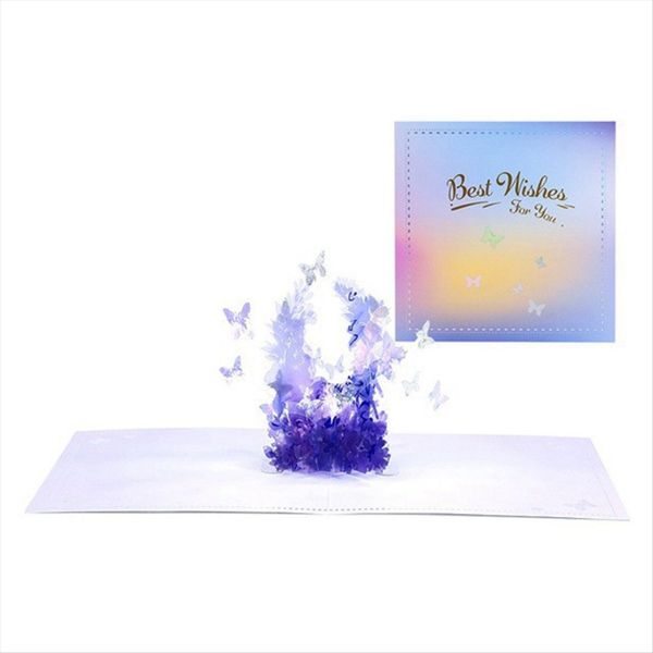 3D Happy Birthday Greeting Invitation Cards Boy Girl Kids Gift Card A