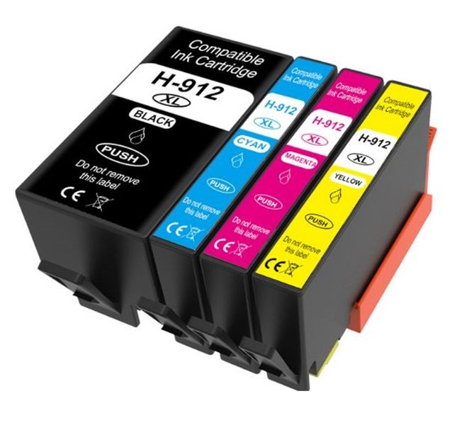 Compatible HP 912XL / 3YL81AE / 3YL82AE / 3YL83AE / 3YP34AE Ink Multipack