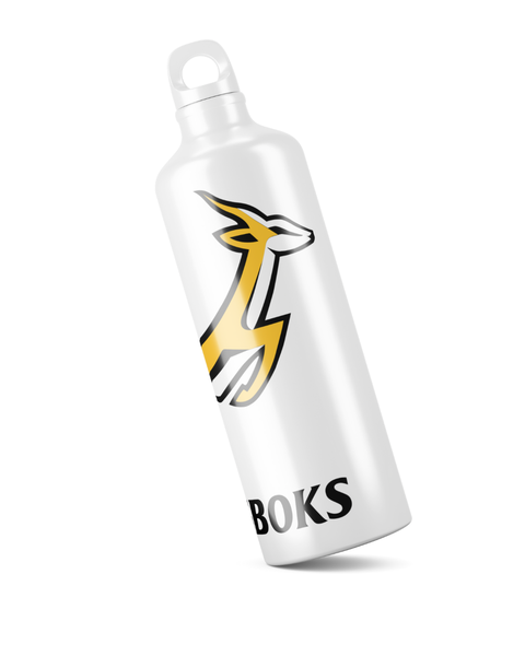 Katz Designs - Metal Water Bottle - Springboks