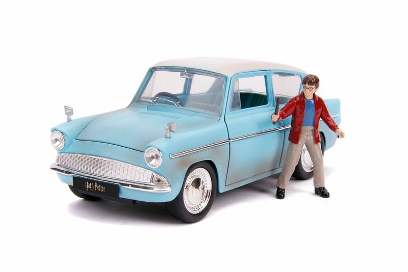 Jada-Ford Anglia Harry Potter Figure-Blue