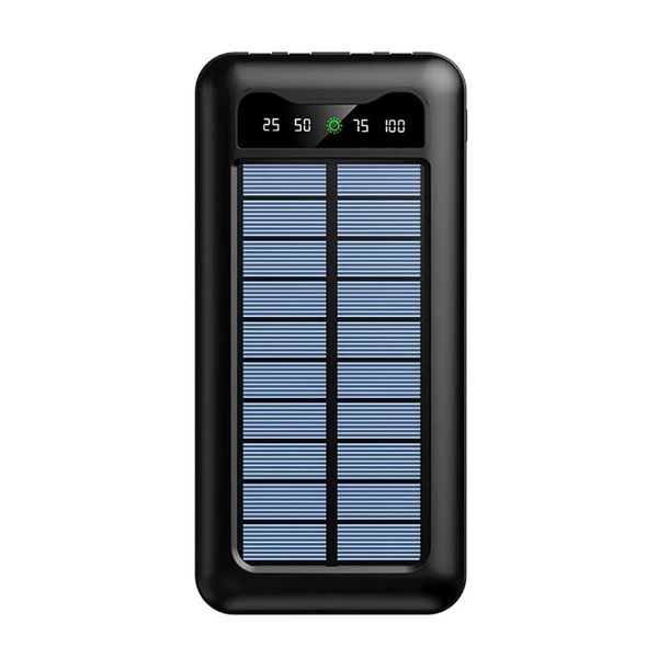 Solar Powerbank with Built in Cables and Torch