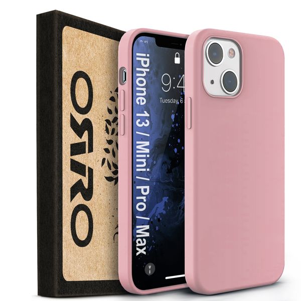 ORRO iPhone 13 Series Mini/Pro/Pro Max Premium Liquid Silicone Case - Pink