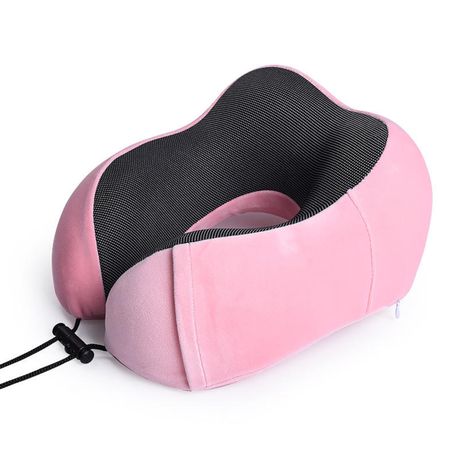 U shaped outlet pillow for neck