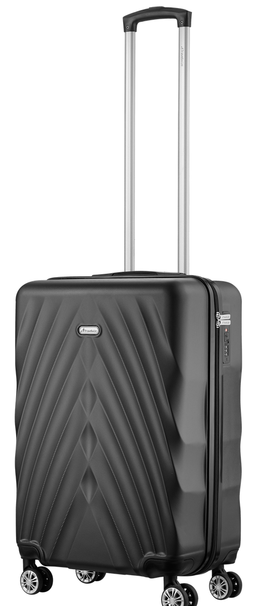 Travelwize Terra Hard Shell Spinner Luggage - Lightweight 4-Wheel Suitcase