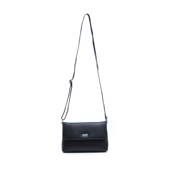Busby Leather Bardot Flap Over Crossbody
