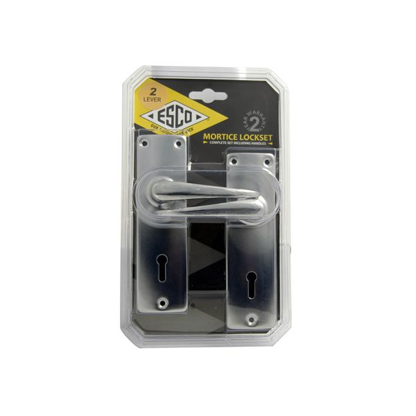 Dejuca - Mortice Lock Set - 2l - Cp - Esco - Sabs - Blist - 2yr - 3 Pack