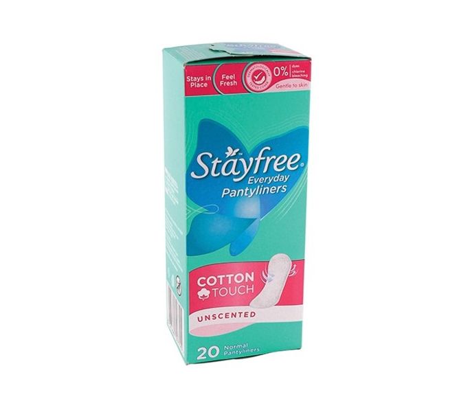 Stayfree - Everyday pantyliners Unscented (20 Liners)