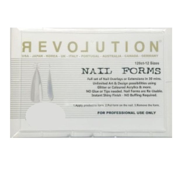Revolution Nail Forms Stiletto 120s