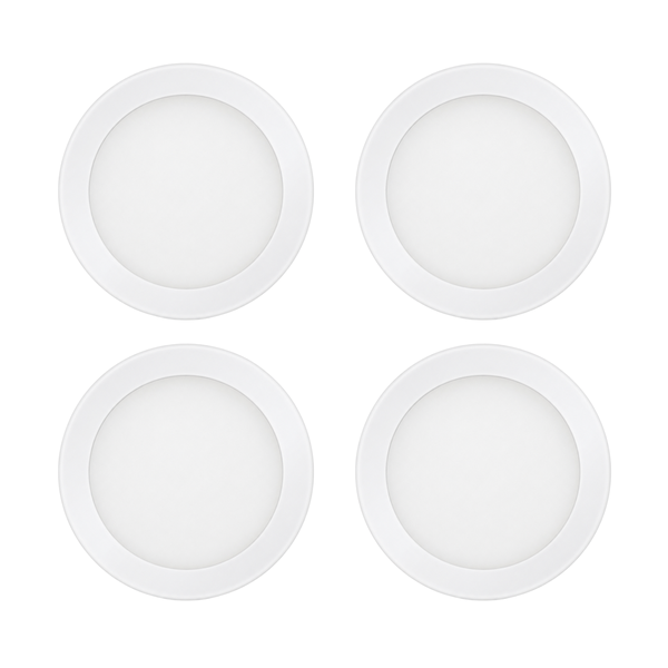 illumin8 6W Round Surface Mount LED Panel Light 3CCT - 4 Pack