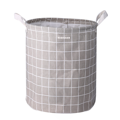 Foldable Laundry Basket with Handles Large 55L Capacity Image