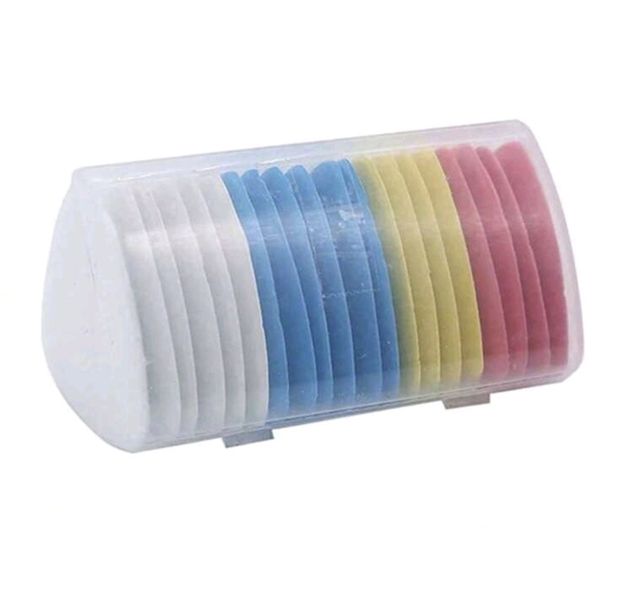 Triangle Fabric Chalk Marker And Holder - Set of 11