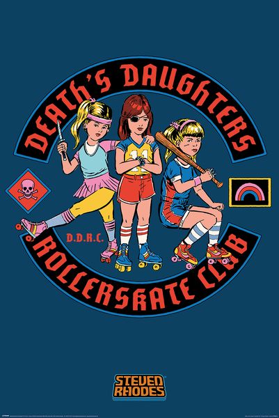 Steven Rhodes (Rollerskate Club) Poster