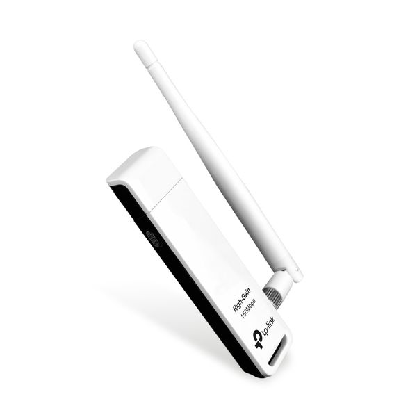 TP-Link WN722N 150Mbps High Gain Wireless USB Adapter, Detachable Antenna