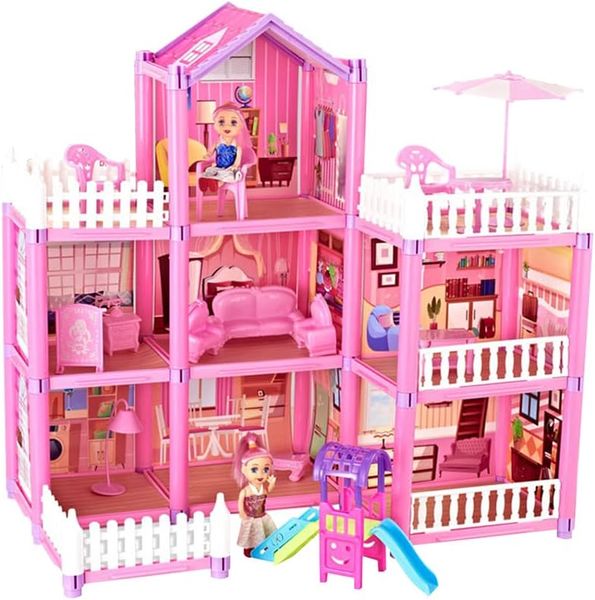Pretend Play Toddler Doll House Furniture Sets