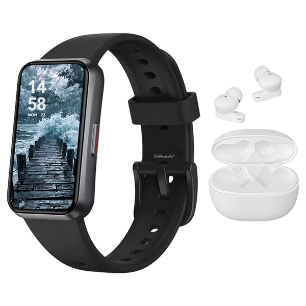 Smart Sports Watch + Wireless Earphones - SUNRAY GPS &amp; Daily Connectivity