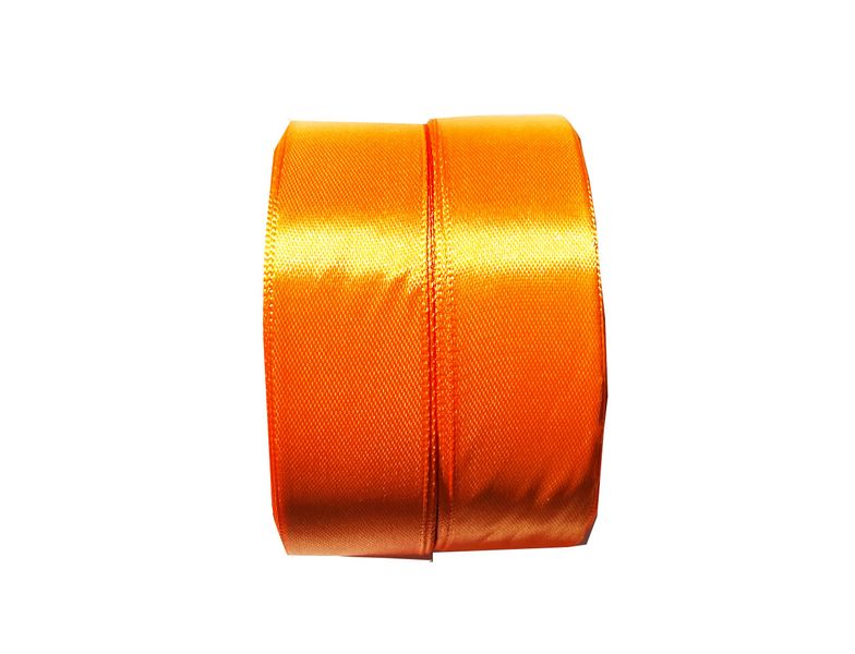 BEAD COOL - Satin Ribbon - 25mm width - Orange - 42m - Bows and Wrapping