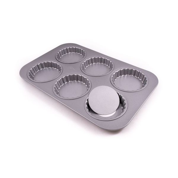 Patisse Mini Quiche 6 in1 Loose Bottom 10cm