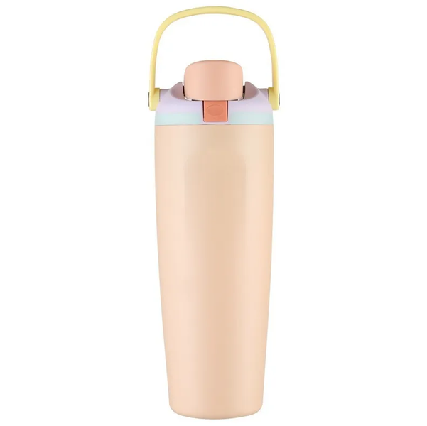 900ml Stainless Steel Insulated Tumbler With Lockable Lid And Handle