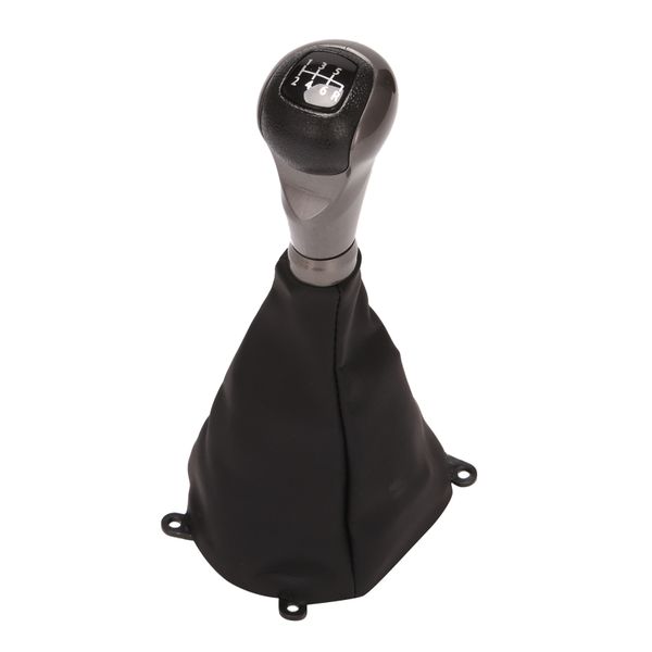 6 Speed Gear Shift Knob Gaiter with Cover for 2006-2011
