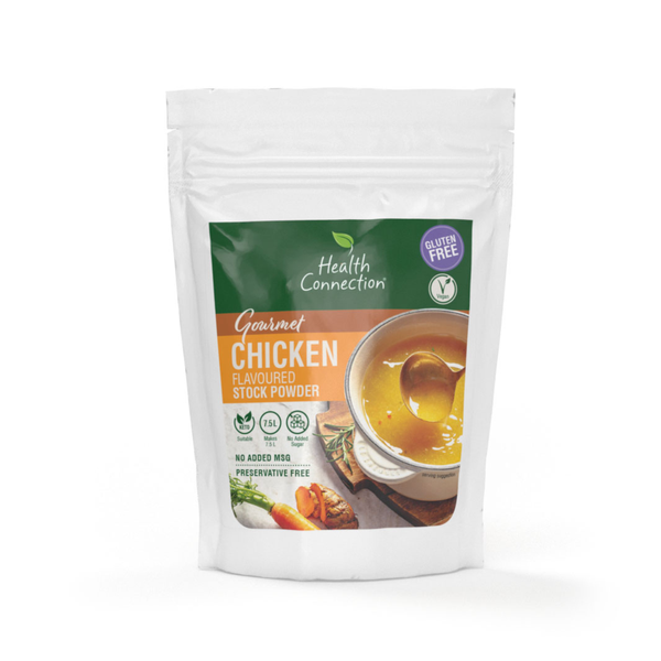 Health Connection Gourmet Chicken Flavoured Stock Powder 150g