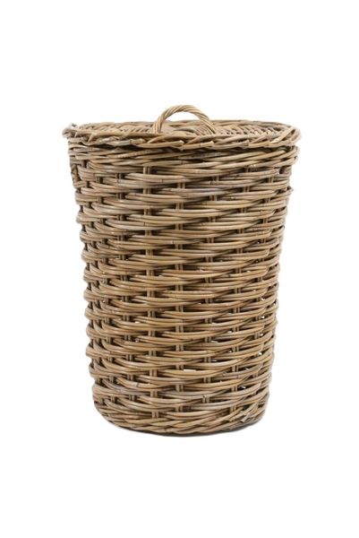 Kubu Palau Tapered Laundry Basket With Lid
