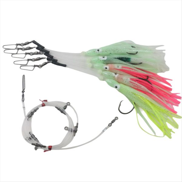 Glow Squid Deep Drop Tilefish Rig 7/0