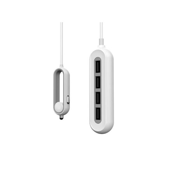 4 Port USB Car Charger