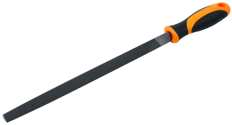 Hoteche 250mm Triangular Steel File with Handle