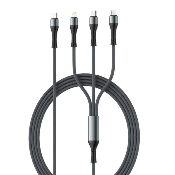 LDNIO LC94C 3-in-1 Fast Charging Cable 100W 120cm
