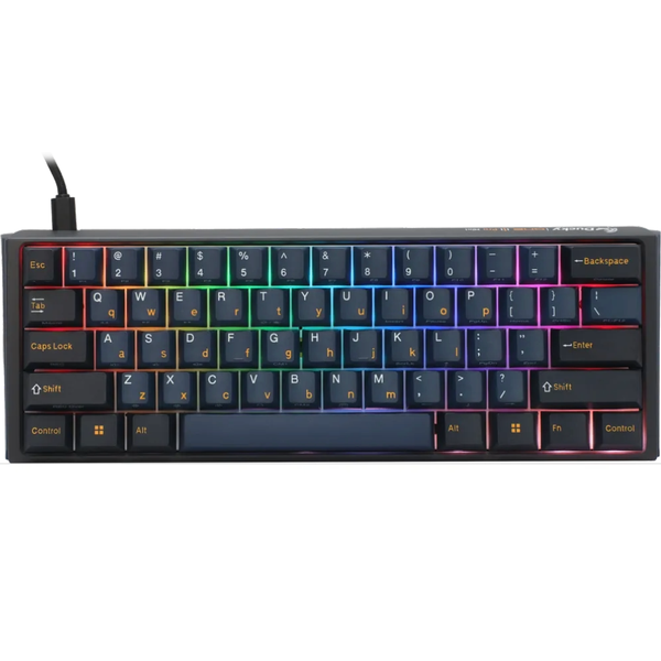 Ducky One 3 Pro Mini 60% Mechanical Gaming Keyboard, Cherry MX2A Red, RGB