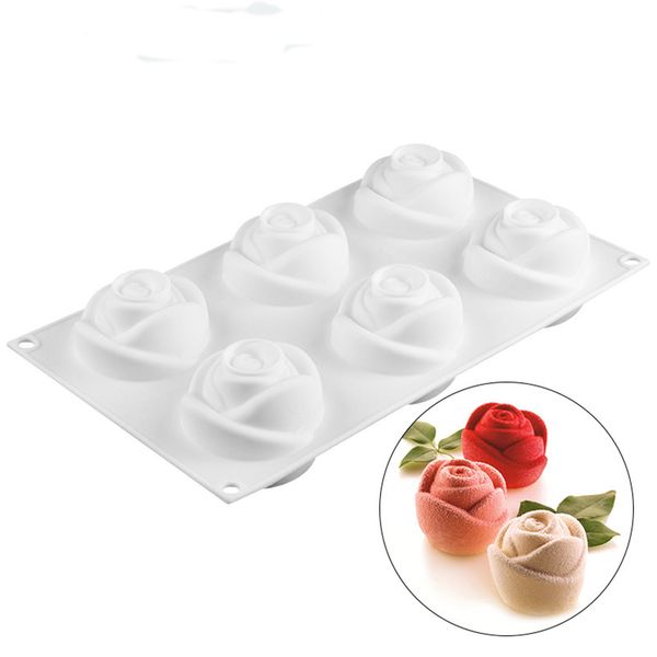 Candle Silicone Cake Mould 3D Cube DIY Reusable Non-Stick Easy Release