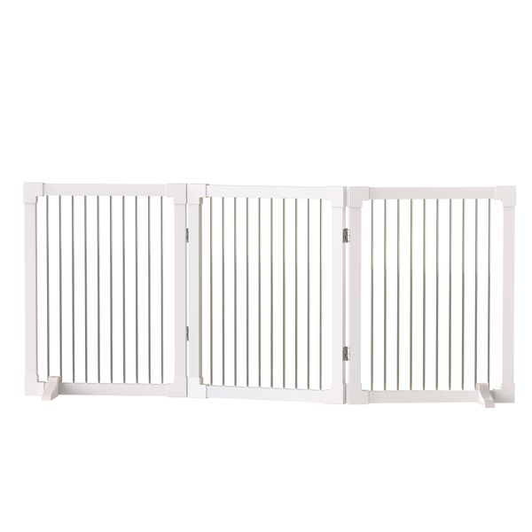 Pet Safety Fence Dog Barrier Fence Foldable Pet Gate for Small Dogs &amp; Cats
