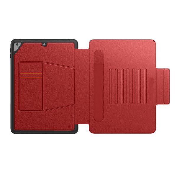 Magnetic Smart PU Leather Flip Protective Cover Case for iPad 9.7-Black