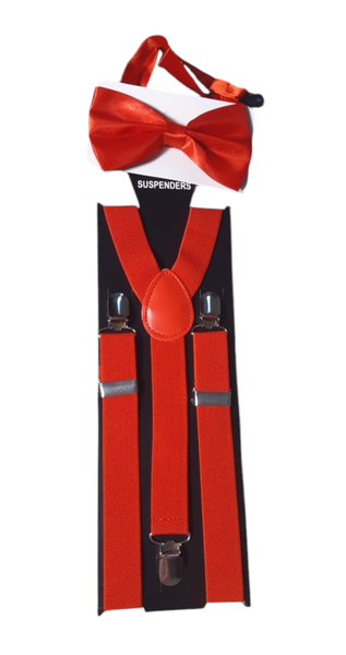 Bow Tie With Suspenders