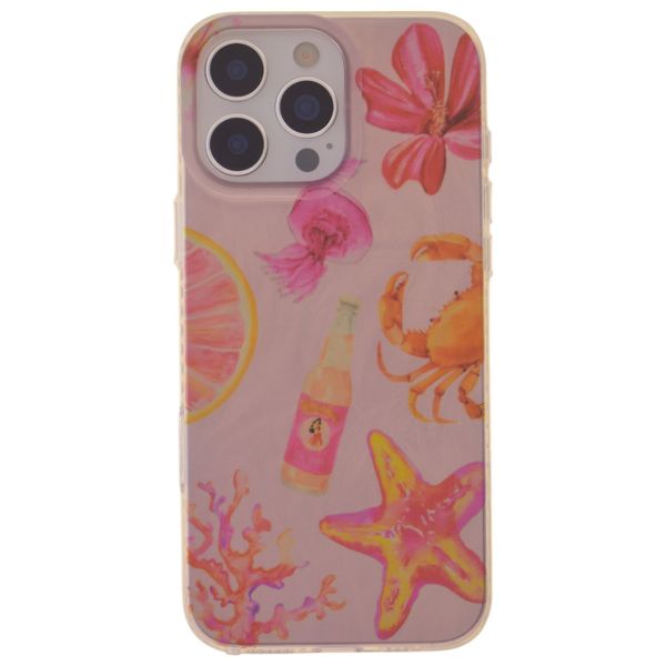 Iridescent Tropical Sunset Inspired Phone Case Compatible with iPhone 14, 15 &amp; 16 series