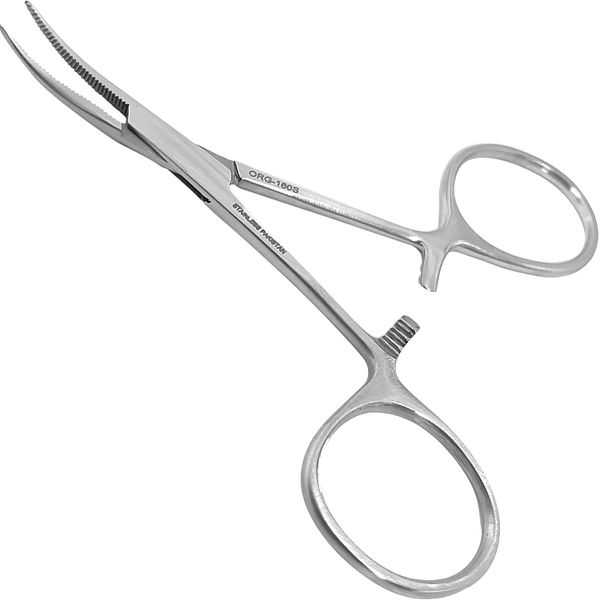 Forcep Mosquito 12.5cm Curved- Stainless Steel - Pack Of 4