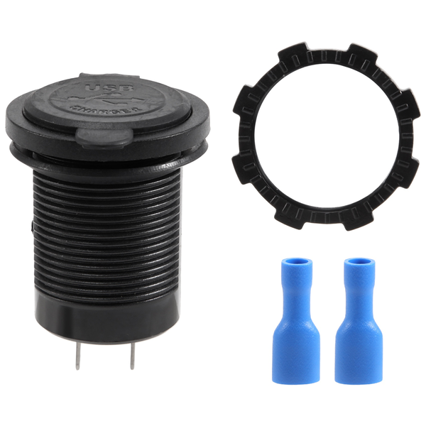 12V-24V Car Vehicle Waterproof 5V 2.1A + 2.1A Dual USB Power Sockets Outlet