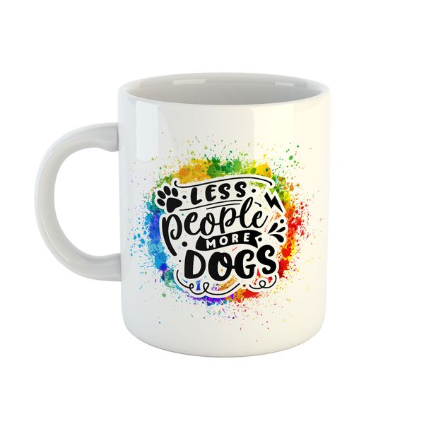 Mug Antisocial - less People More Dogs