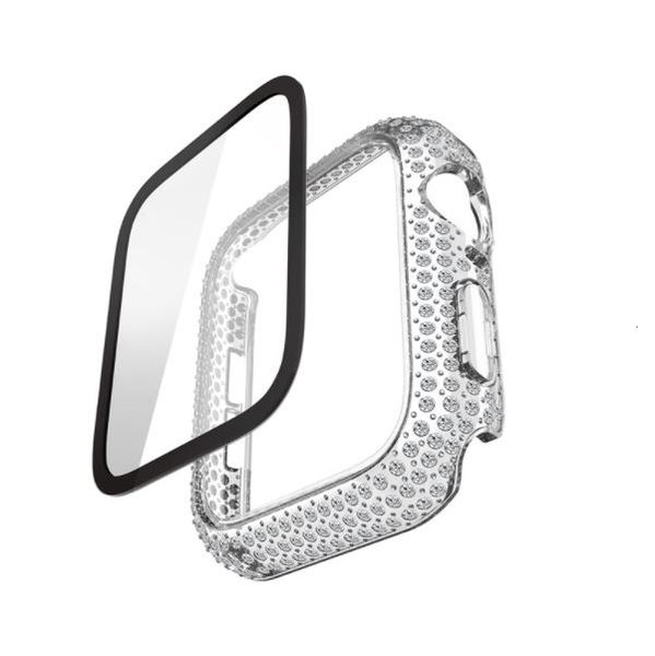 Glitter Screen Protector for Apple Watch - Transparent &amp; Rhinestone - 38mm