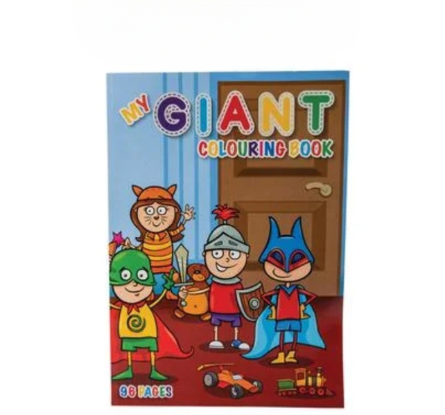 Deluxe A3 Colouring Pad - Assorted Artwork