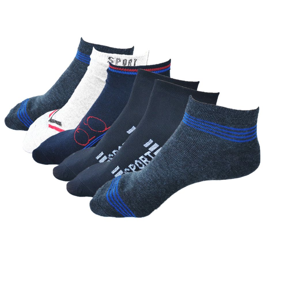 6 x Sport Low Cut Ankle Socks For Men Or Women Invisible Socks | Shop ...
