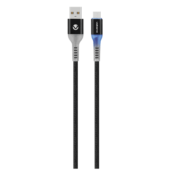 Volkano Smart Series - Auto Disconnect Micro USB Cable - 1.8m - Black