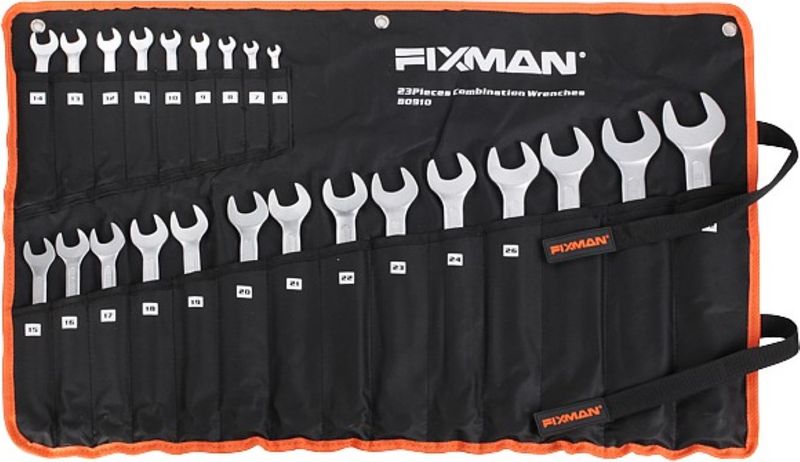 FIXMAN 23 Piece COMBINATION SPANNER Set
