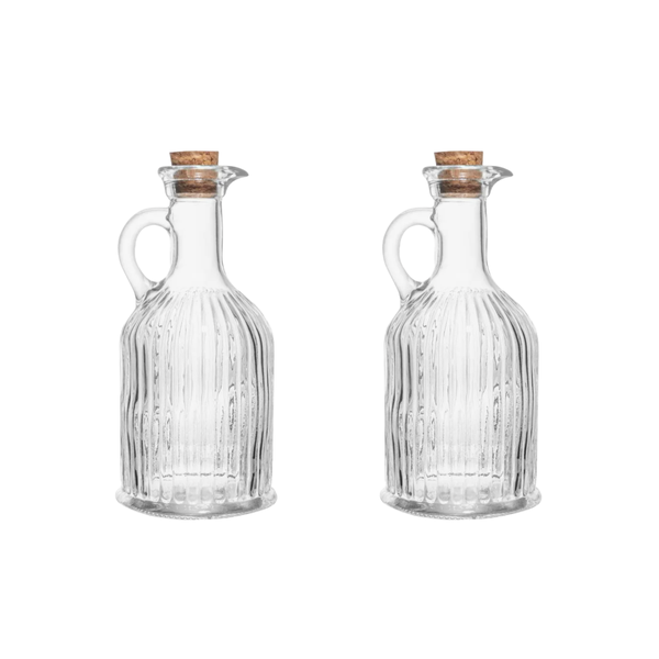 350ml Oil and Vinegar Glass Bottle - 2 Pack