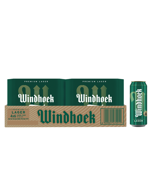 Windhoek Lager - Beer - 24 x 440ml