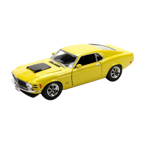 Motormax 1:24 Scale 1970 Ford Mustang Boss 429 - Yellow