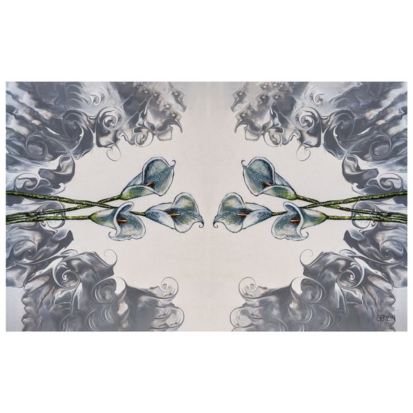 Arum Lily By Cherylin Louw Rectangle Tablecloth